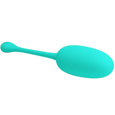 Uovo Vibrante in Silicone con 12 Vibrazioni Personalizzabili Verde Acqua